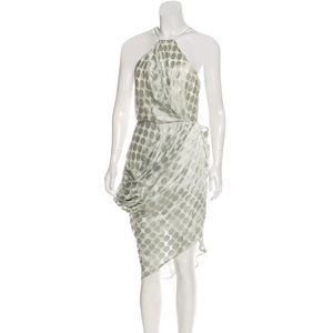 ZIMMERMANN Polka Dot Print Knee-Length Dress